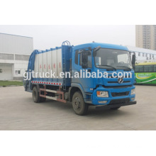 Dayun 4x2 drive compressor garbage truck for 3-12 cubic meter